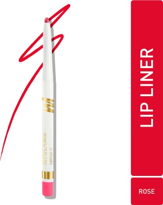 MyGlamm Define It Lip Liner - Rose (Red Shade) | Creamy, Matte, Long Lasting Lip Liner  (Red)