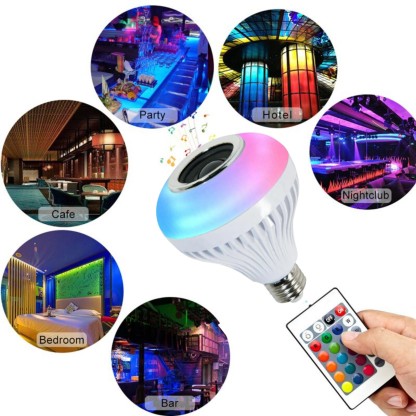 AOUclub music light bulb Smart music light with bluetooth bulb Smart Bulb