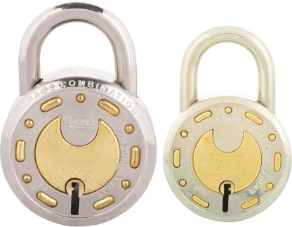 Standard Choice Steel 8 Levers Locks (Pack of 2) Padlock  (Steel)
