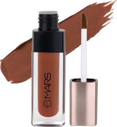 MARS Popstar Non Transfer Smudge Proof Long Lasting Matte Liquid Lipstick  (ROCK ON - 02, 6 ml)