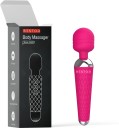Bolsom bol-massager-pink Cordless Rechargeable Female Personal Body Wand Massager Machine with Vibration modes & Water Resistant Massager  (Pink, Steel)