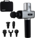 beatXP Bolt Pro Deep Tissue Massage Gun (6000 mAh Battery) Body Pain Relief for Athletes & Gym Professionals Massager  (Black, Silver)