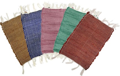 STATUS Cotton Door Mat  (Multicolor, Medium)
