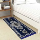 Sasta Sunder Tikau Acrylic Floor Mat  (Blue, Small)