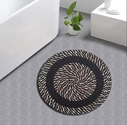Tejas Feb Cotton Door Mat  (Multicolor, Medium)