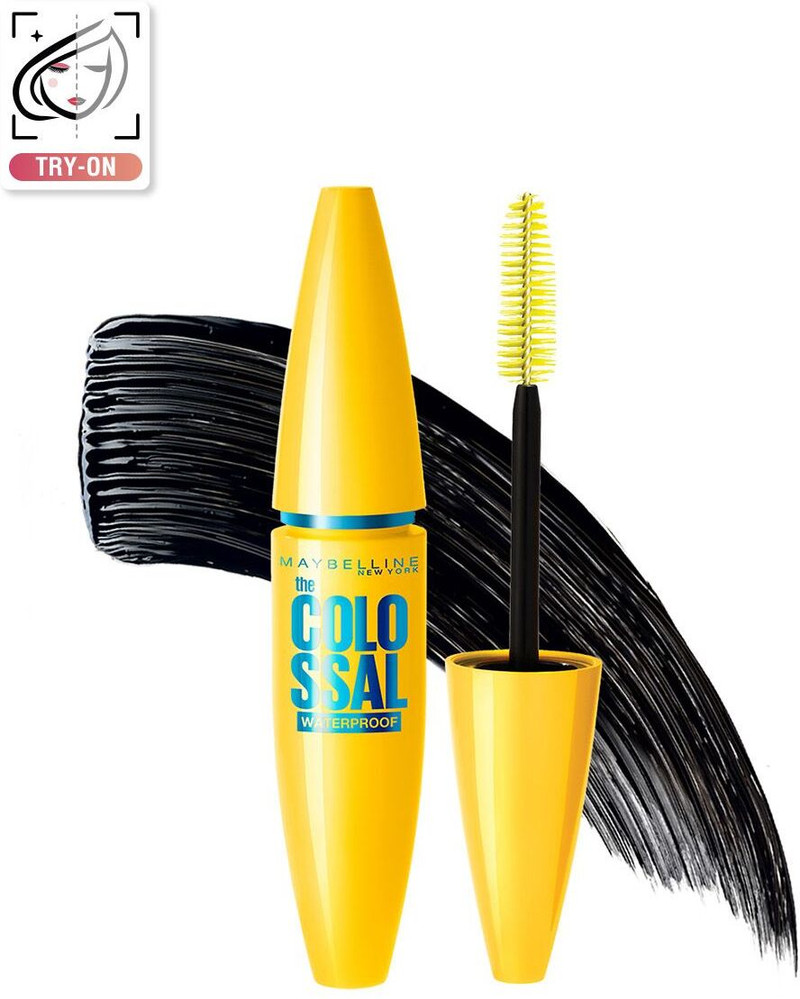 MAYBELLINE NEW YORK Volume Express Colossal Masacara, Waterproof ...more
