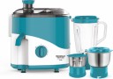 MAHARAJA WHITELINE Odacio Prime / JX1-161 550 W Juicer Mixer Grinder (3 Jars, Blue, White)
