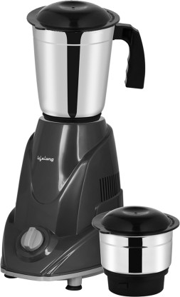 Lifelong Duos - LLMG92 500 Mixer Grinder (2 Jars, Grey)