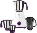 Pigeon Favourite 15024 500 W Juicer Mixer Grinder (4 Jars, White)