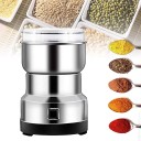 DENDUES Nima Mixer Mini Electric Grinder Stainless Steel Bowl & Metal Blade D-101 Nima Japan Multi function Small Food Grinder 300 Mixer Grinder (1 Jar, SILVER ECL)