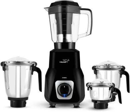 V-Guard XCEED 750 W Mixer Grinder  (XCEED | 4 Jars | Cosmic Black)