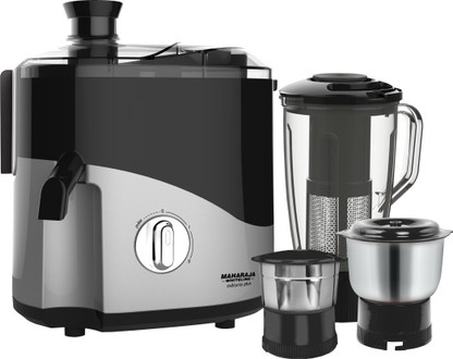 MAHARAJA WHITELINE Odacio Plus 550 W Juicer Mixer Grinder  (ODACIO PLUS / JX1-157_HL | 3 Jars | Black, Silver)