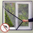Gree9 Store Fibre Adults Washable 120 Fibreglass Insect Net Prestiched 1x1 feet/30.5x30.5cm/12x12 inch Grey Mosquito Net  (Grey, Frame Hung)