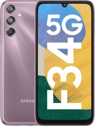 SAMSUNG Galaxy F34 5G (Orchid Violet, 128 GB)  (6 GB RAM)