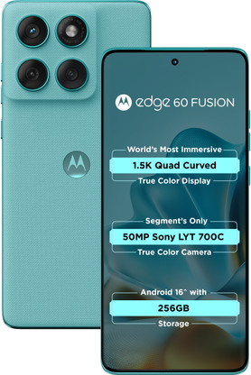 MOTOROLA Edge 60 Fusion 5G (PANTONE Amazonite, 256 GB)  (8 GB RAM)