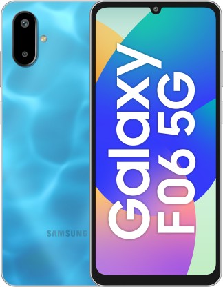 SAMSUNG Galaxy F06 5G (Bahama Blue, 128 GB)  (4 GB RAM)