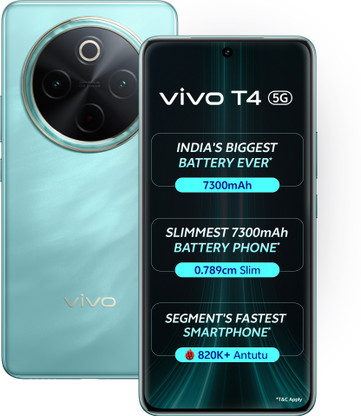 vivo T4 5G (Emerald Blaze, 128 GB)  (8 GB RAM)
