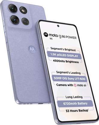 MOTOROLA G86 Power 5G (Pantone Cosmic Sky, 128 GB)  (8 GB RAM)