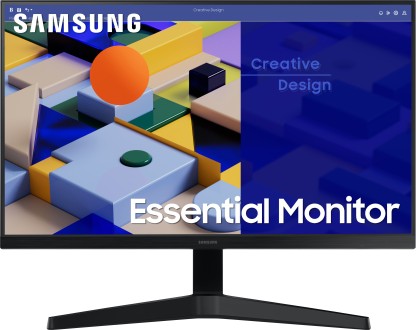 SAMSUNG 27 inch Full HD LED Backlit IPS Panel Frameless Monitor (LS27C310EAWXXL)  (AMD Free Sync, Response Time: 5 ms, 75 Hz Refresh Rate)