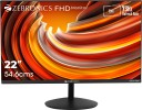 ZEBRONICS 21.5 inch Full HD IPS Panel with VGA, HDMI, 16.7 Million Colors, Inbuilt Speakers, Bezel-Less Design Slim Monitor (ZEB-S22A)  (AMD Free Sync, Response Time: 6.5 ms, 75 Hz Refresh Rate)