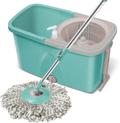 Spotzero by Milton Classic Spin Mop, Bucket