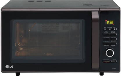 LG 28 L Convection Microwave Oven  (MC2886BLT, Black)