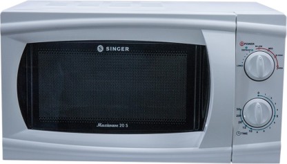 Singer 20 L Solo Microwave Oven  (Maxiwave 20 S Solo Microwave Oven, 20 Litre, White)