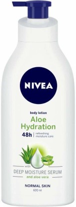 NIVEA Body Lotion, Aloe Hydration  (600 ml)