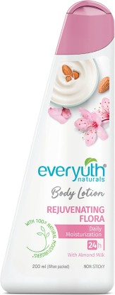 Everyuth Naturals Rejuvenating Flora Body-Lotion  (200 ml)