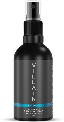 VILLAIN Night Skin Fuel Cream with Seaweed | Overnight Hydration, Repair & Moisturizing  (50 ml)