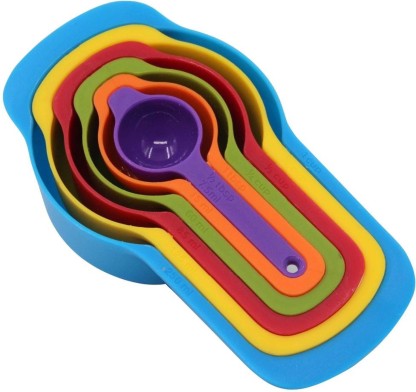 ACAPELLA ACCURATE SIZE AND BETTER GRIP COLOURFUL PLASTIC MEASURING CUP SET/ SPOONS SETS (PACK OF 6) Measuring Cup Set (250 ml, 125 ml, 85 ml, 60 ml, 15 ml, 7.5 ml) Measuring Cup Set  (250 ml, 125 ml, 85 ml, 60 ml, 15 ml, 7.5 ml)