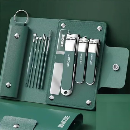 KASHTHBHANJAN 10 in 1 Nail Clipper Set Stainless Steel Nail Care Kit