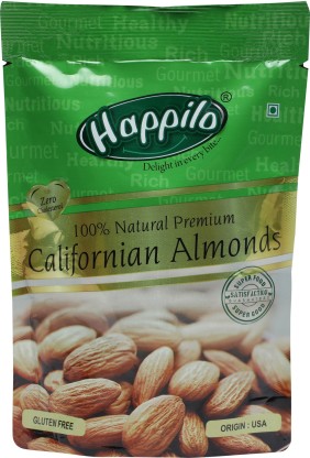 Happilo 100% Natural Premium Californian Almonds  (100 g)