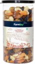 Farmley Dry Fruit Mix - Panchmeva Combo of Almond, Cashew, Dates, Black Raisin Assorted Nuts  (450 g)