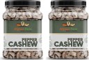Afgani Farm Black Pepper Cashew Nut Kaju(500 x 2) Cashews  (1000 g)