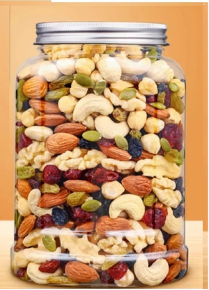 Girdhari Mix Dry Fruits 1kg Jar -07  (1 x 1 kg)