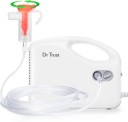 Dr. Trust Compresor Complete Kit with Child and Adult Maks Nebulizer  (White)
