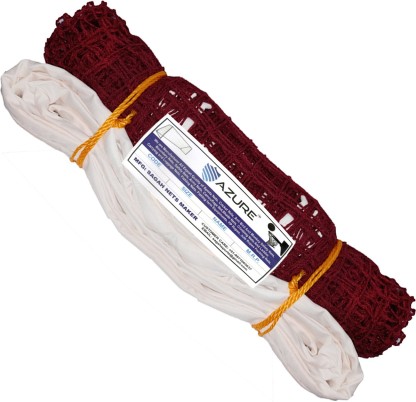 Azure Cotton Thread Badminton Net  (Maroon)