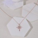 New Stylish Look Trendy Designs Rose Gold Chain For Girls & Women Cubic Zirconia Rhodium Plated Alloy Chain