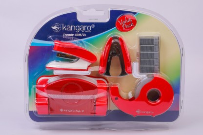 Kangaro Stationery  Office Set  (Red)