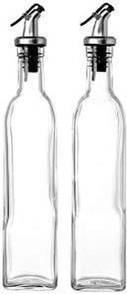 Crystalware 500 ml Cooking Oil Dispenser Set  (Pack of 2)