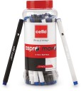 cello Aspro Mavro Ball Pen  (Pack of 25, Blue)