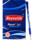 Reynolds Racer gel Gel Pen  (Pack of 20, Blue)