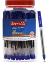 Reynolds JIFFY Gel Pen  (Pack of 50, Blue)