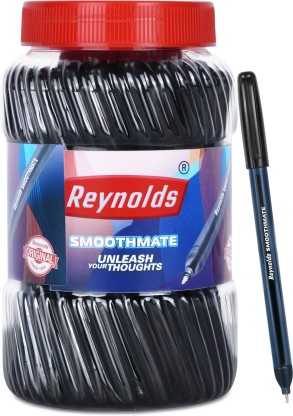 Reynolds Smoothmate Ball Pen  (Pack of 50, Ink Color - Black)