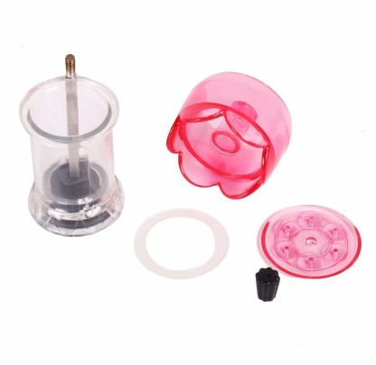 stacktronic Pepper Grinder Plastic Squeeze Mill  (Pink, Pack of 1)