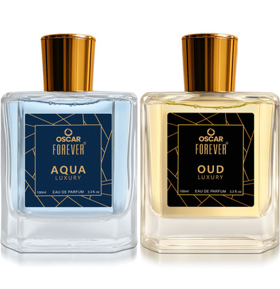 OSCAR Forever Luxury Combo of Aqua & Oud Long Lasting Fragrance (100ml Each) Eau de Parfum  -  200 ml  (For Men & Women)