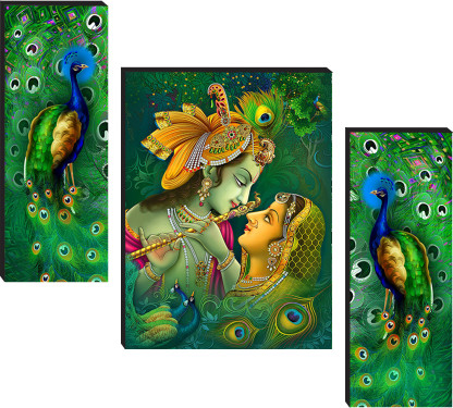 SNDArt MDF Wall Photo Frame  (Multicolor, 3 Photo(s), 12 x 18 inch)