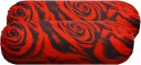 Changers Microfibre Floral Bolster Pack of 2  (Red)