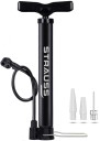 Strauss Double Action, Air Bicycle Pump  (Black)